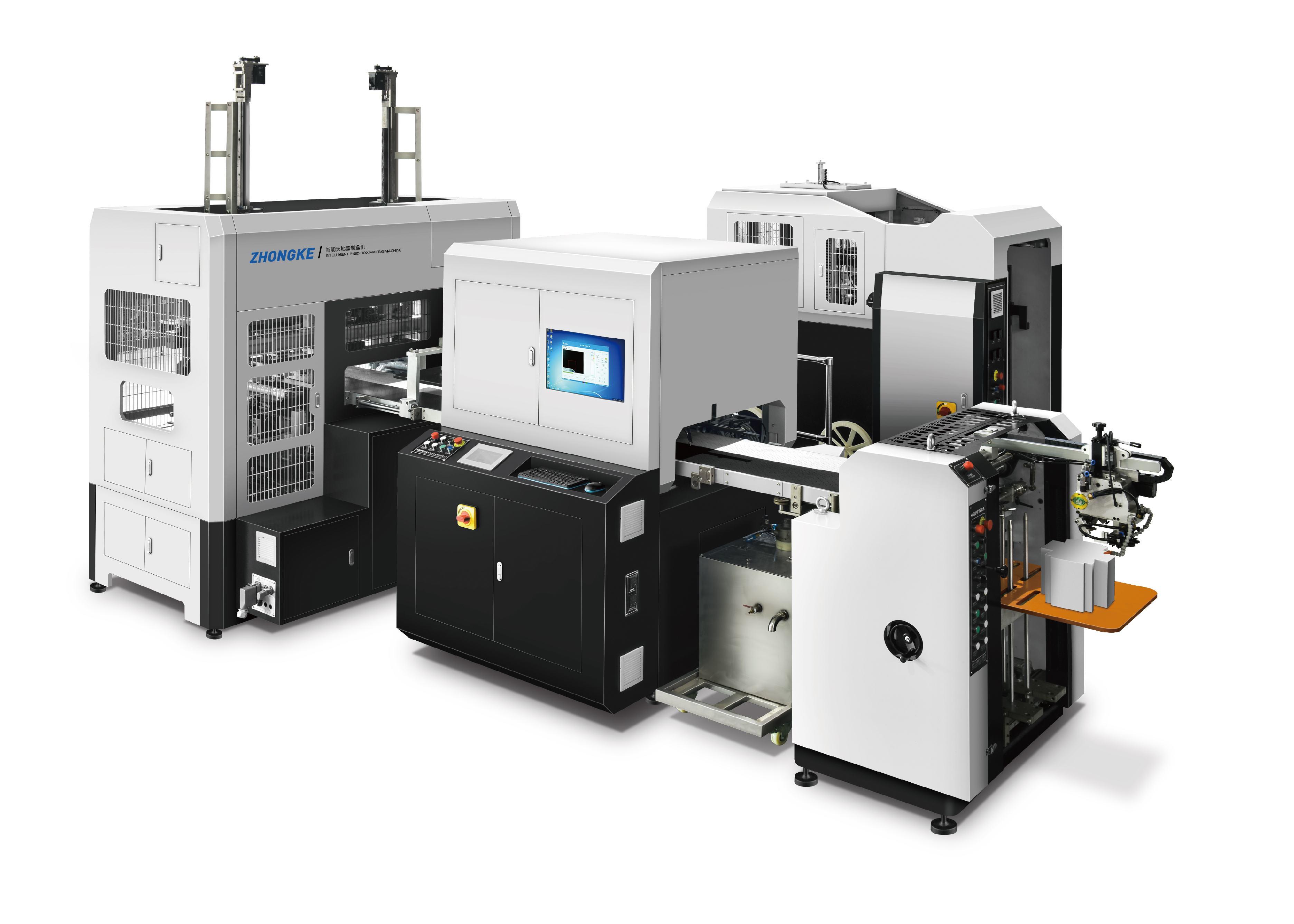 ZK-3525D INTELLIGENT RIGID BOX MAKING MACHINE