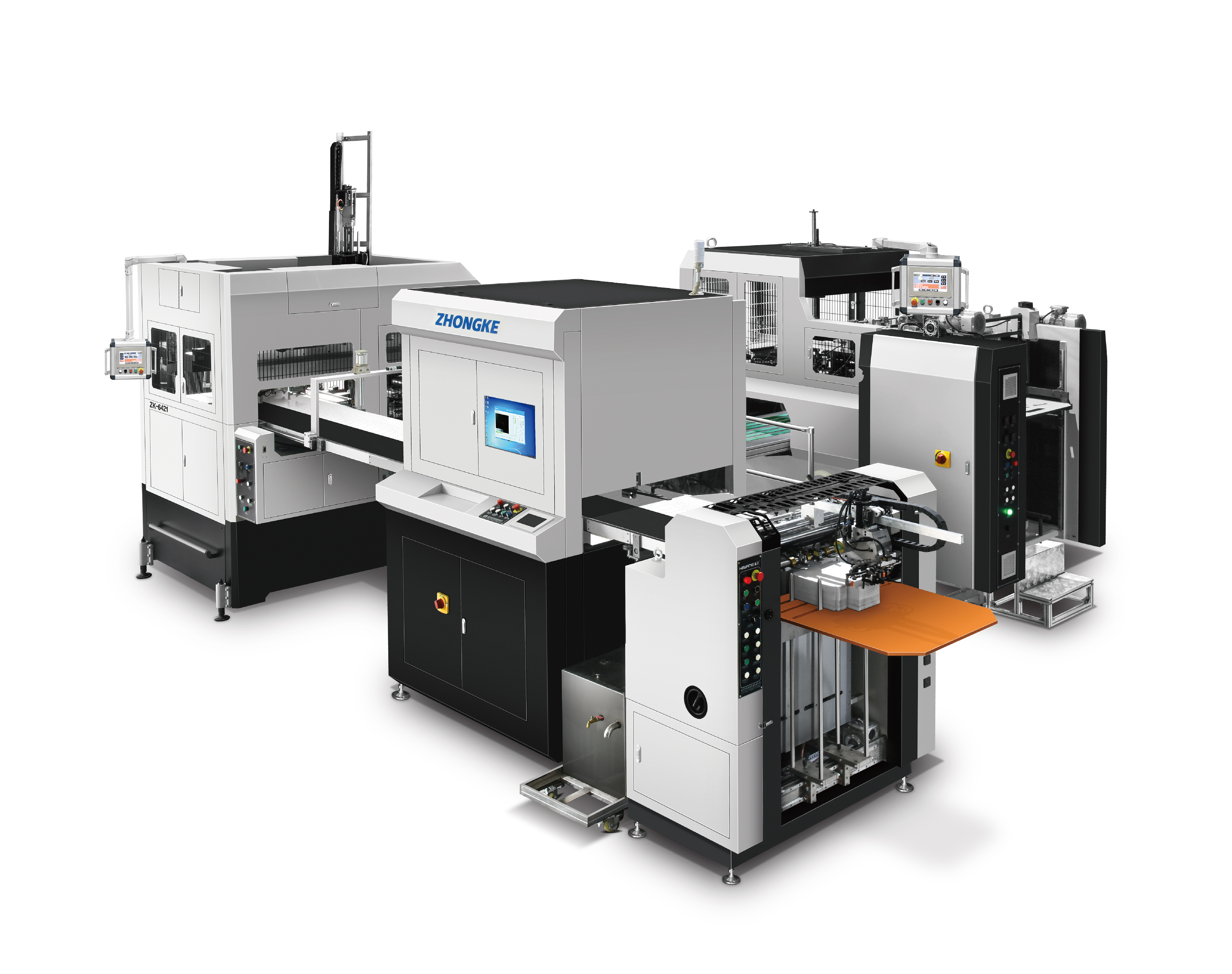 ZK-6421 Intelligent  Rigid Box Making  Machine
