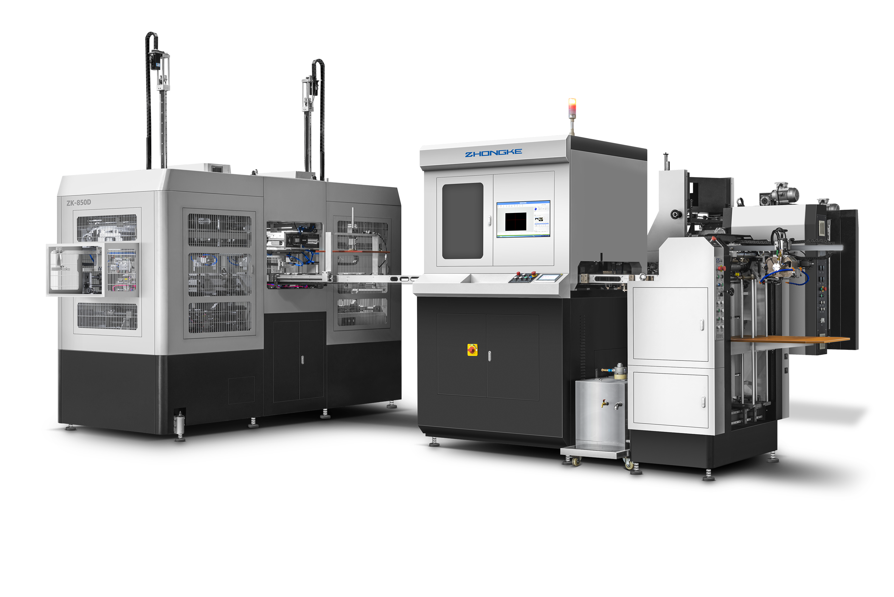 ZK-850D FULL AUTOMATIC RIGID BOX MAKING MACHINE